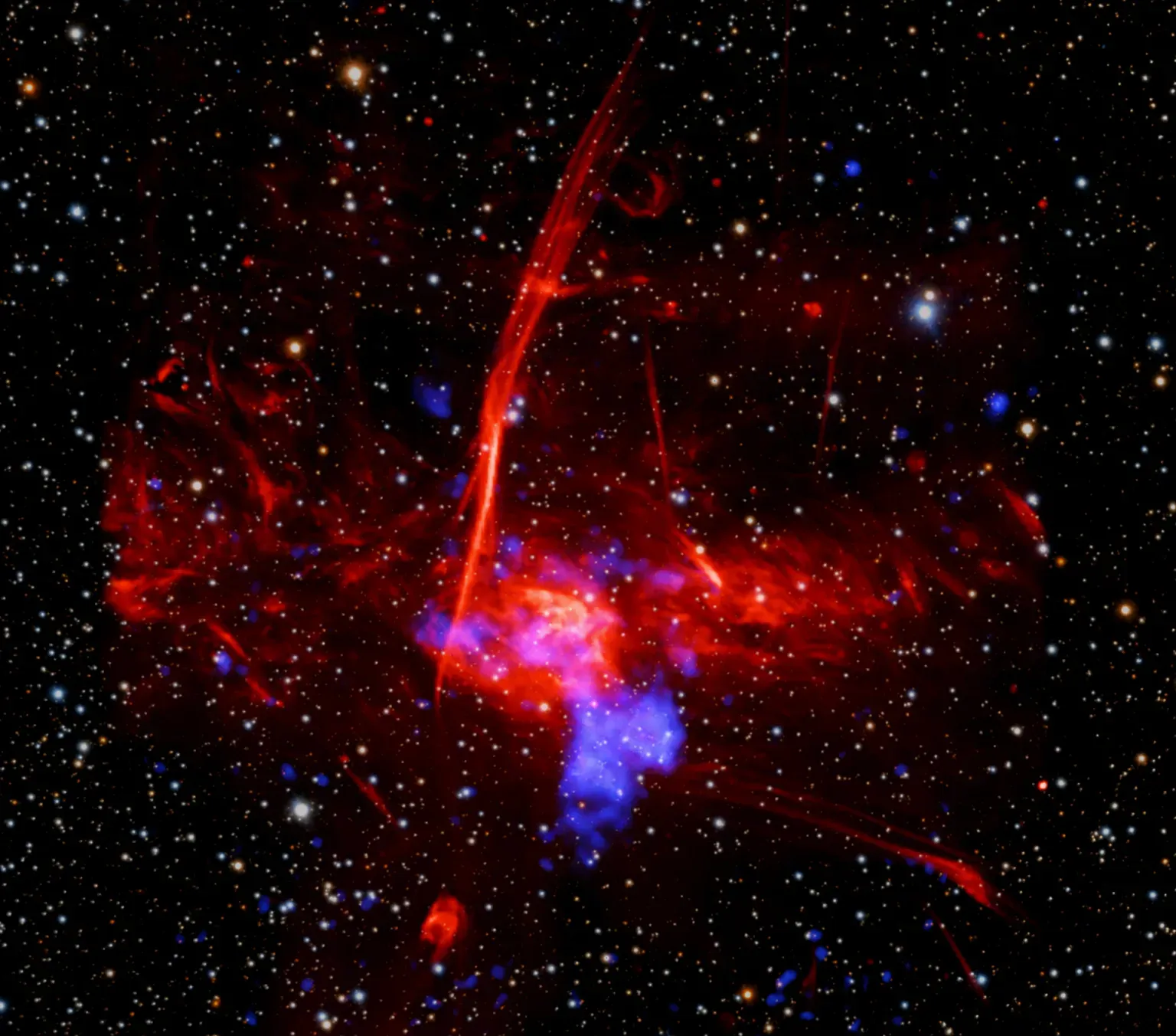 Chandra Finds Possible Supernova Remnant Near Milky Way’s Center — NASA Science