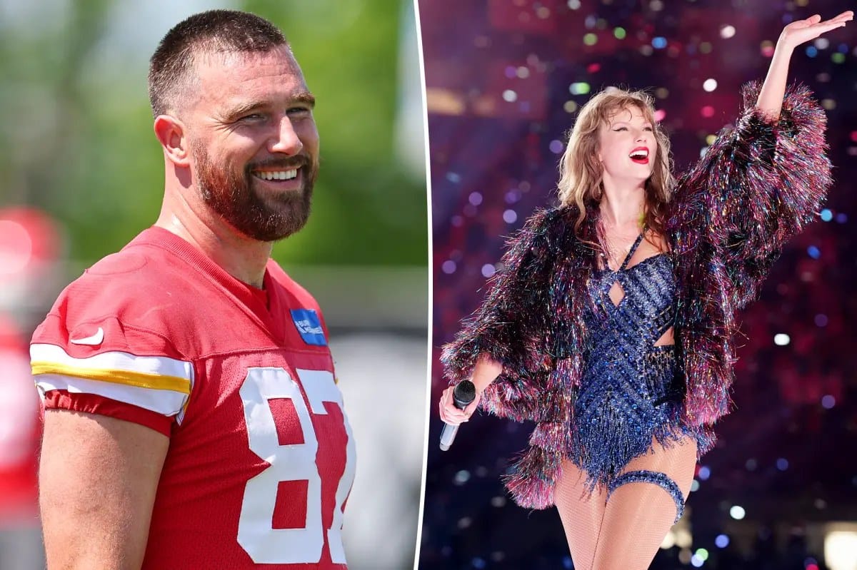 Travis Kelce flies from Chiefs minicamp to see Taylor Swift's induction — Pagesix