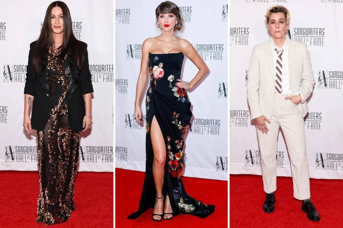 Songwriters Hall of Fame 2026 red carpet: Swift, Morissette, Carlile — Pagesix