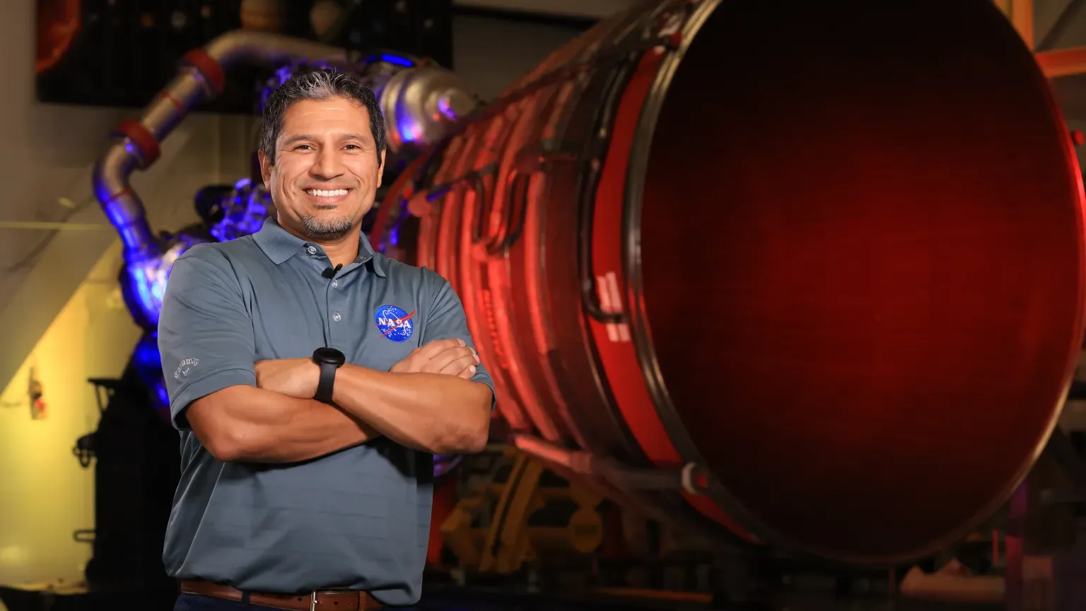 Elkin Norena, resident manager for NASA's SLS program — NASA Science