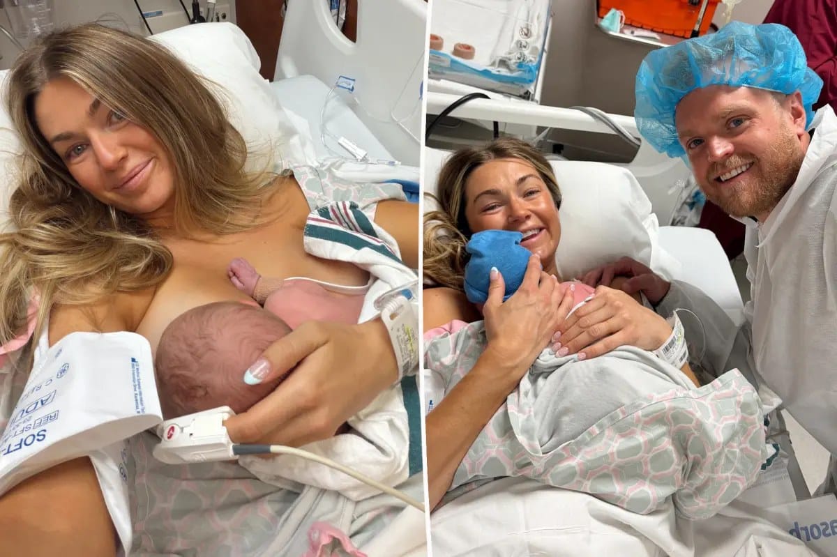 'DWTS' alum Lindsay Arnold welcomes 3rd baby with husband Sam Cusick — Pagesix
