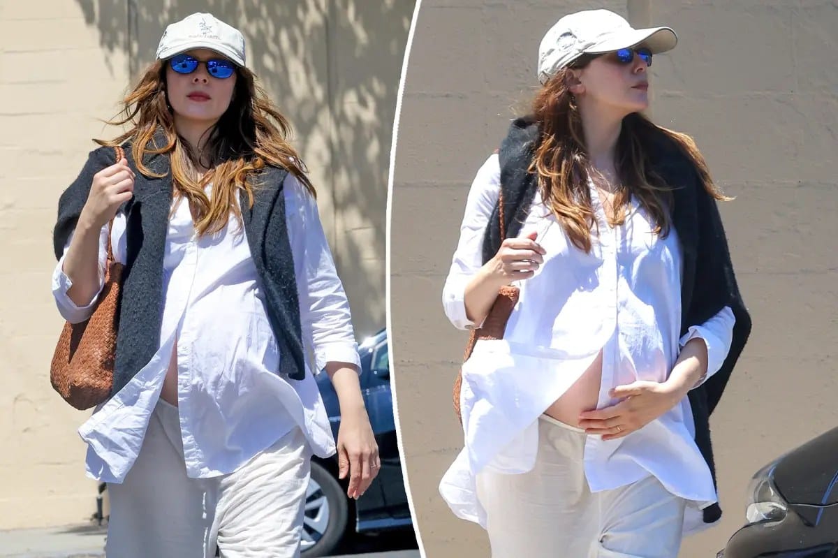 Elizabeth Olsen pregnant, expecting first child with husband Robbie Arnett — Pagesix