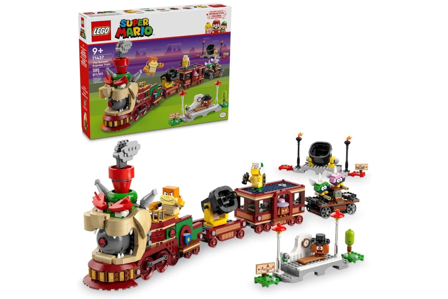 LEGO Super Mario Bowser Express Train 30% Off on Amazon — Kotaku