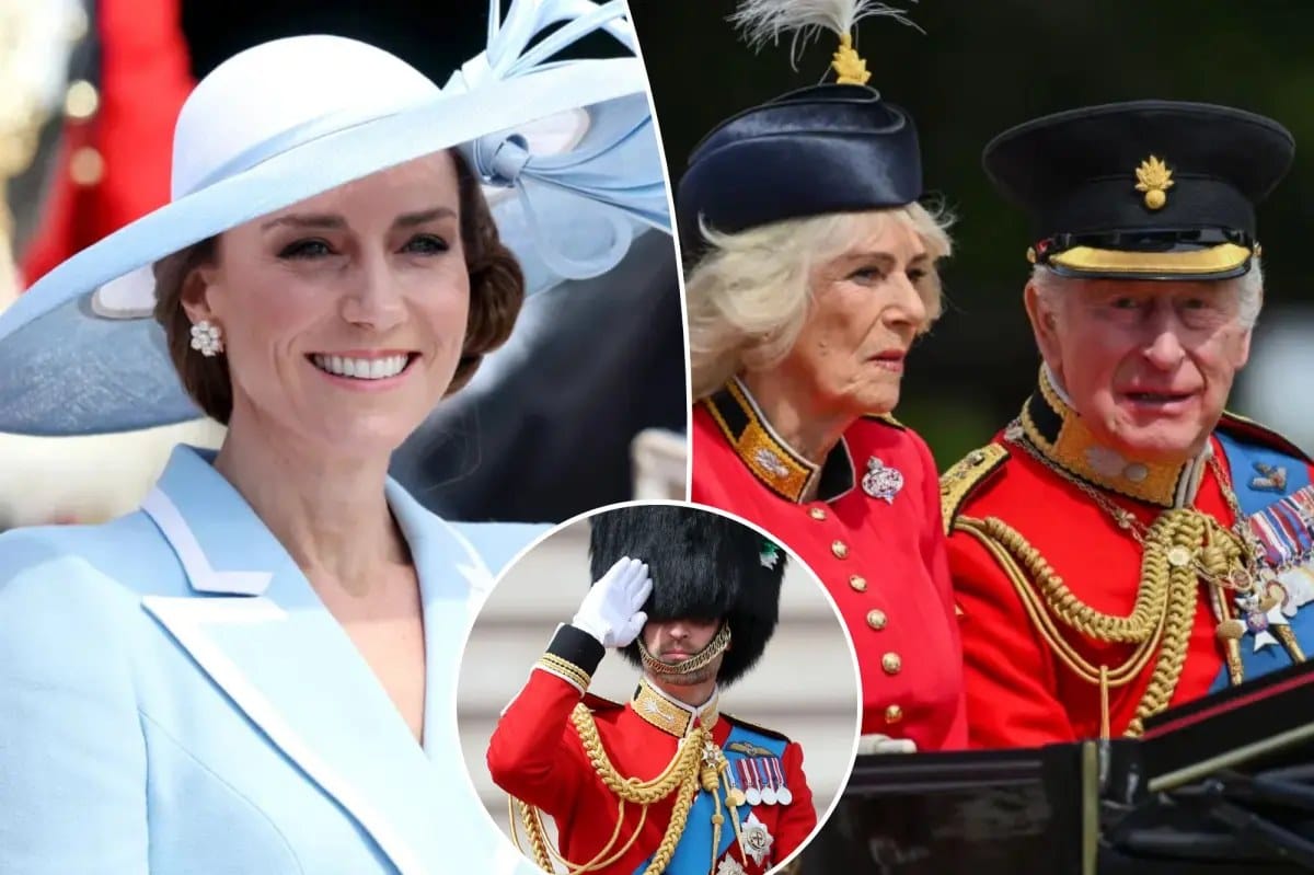 Kate Middleton, Prince William join King Charles for Trooping the Colour — Pagesix
