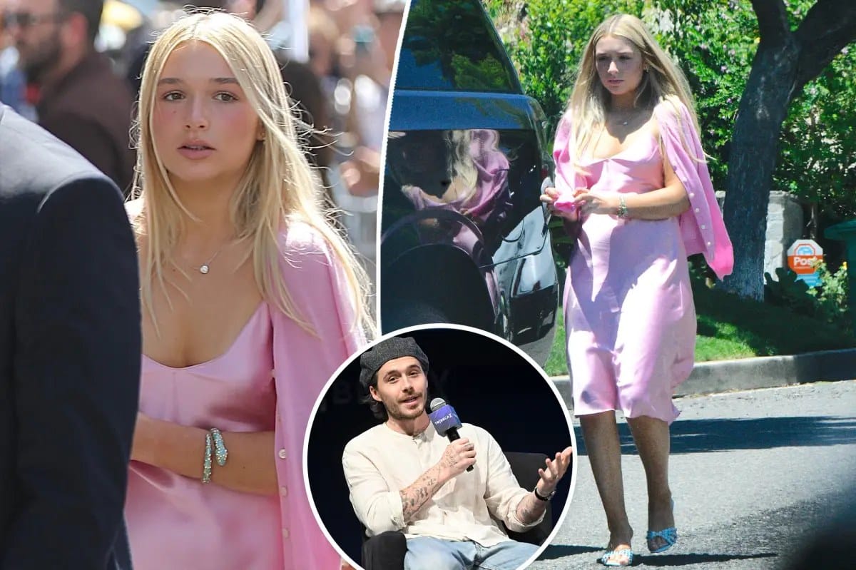 Why Brooklyn Beckham didn't open the door when sister Harper stopped by LA mansion — Pagesix