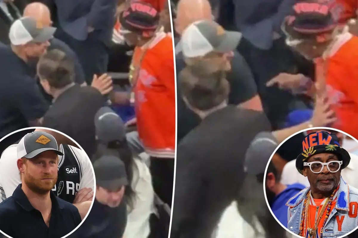 Spike Lee denies Prince Harry handshake at Knicks-Spurs game — Pagesix