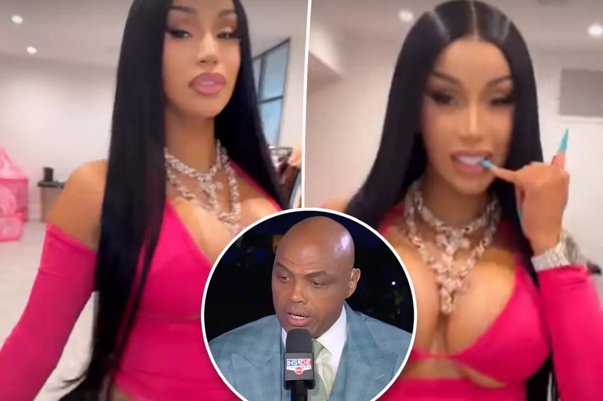 Cardi B celebrates Knicks win in racy outfit after Charles Barkley quip — Pagesix