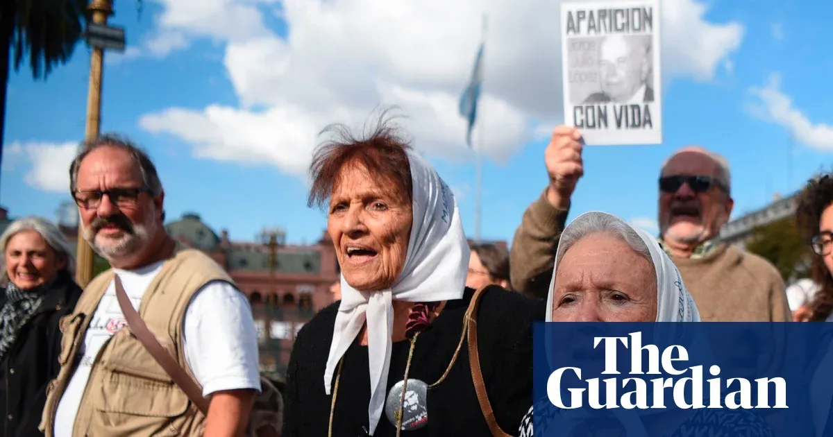 Argentinian activist who spent 50 years searching for disappeared son dies — World news | The Guardian