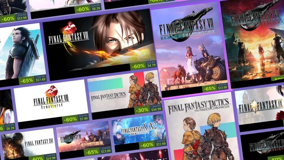 All of Final Fantasy on Sale on Steam, Including FF7 Remake and Rebirth — Kotaku