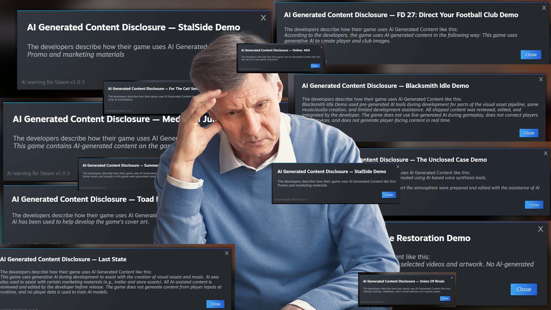 Exploring Steam Next Fest With An AI-Blocking Extension Is Very Depressing — Kotaku