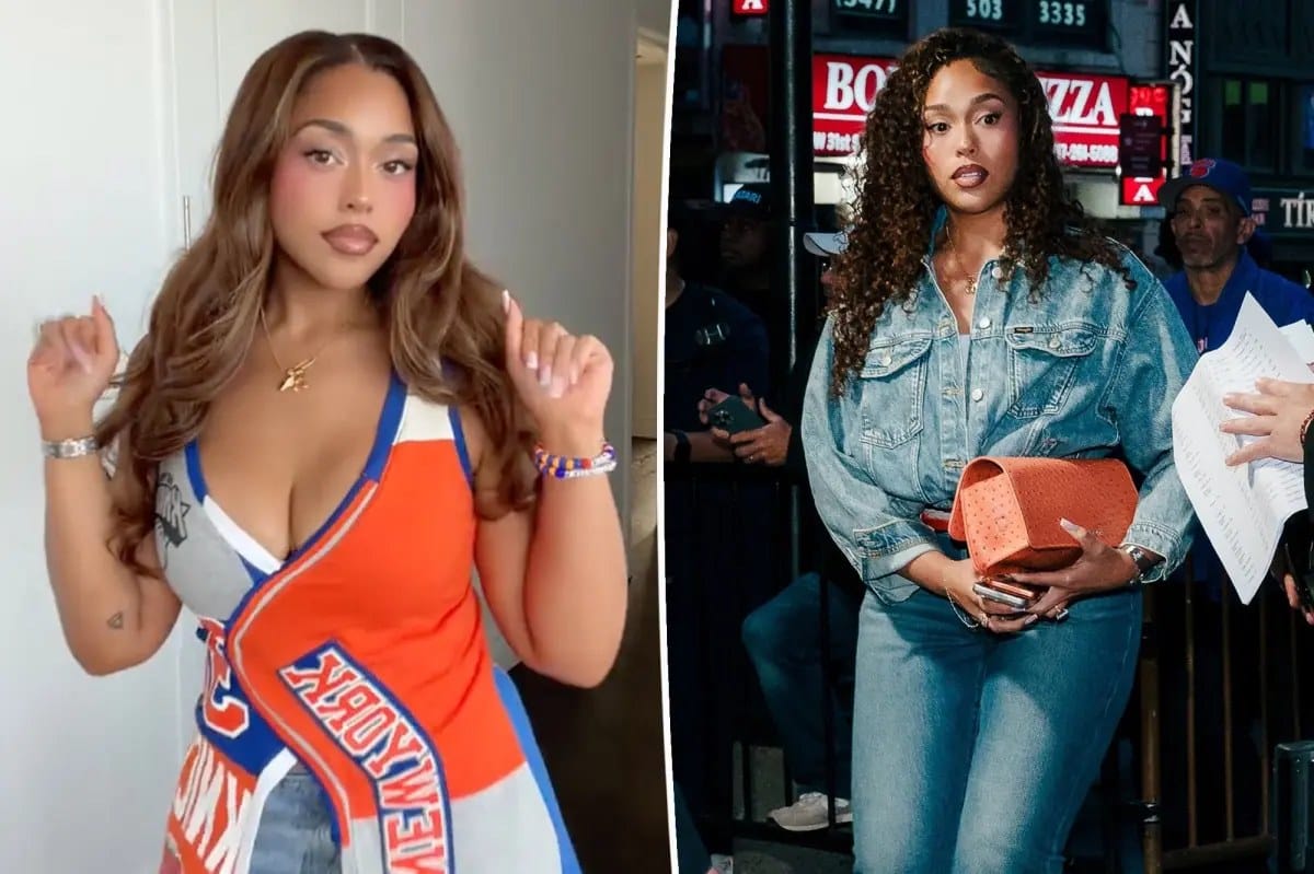 Jordyn Woods predicted Knicks' championship with 'This Is Our Year' sweatshirt — Pagesix