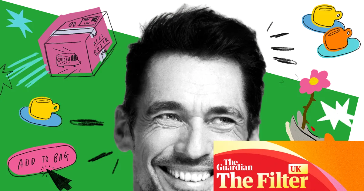 How I Shop: David Gandy on lawns, lingerie and classic cars — Lifestyle | The Guardian