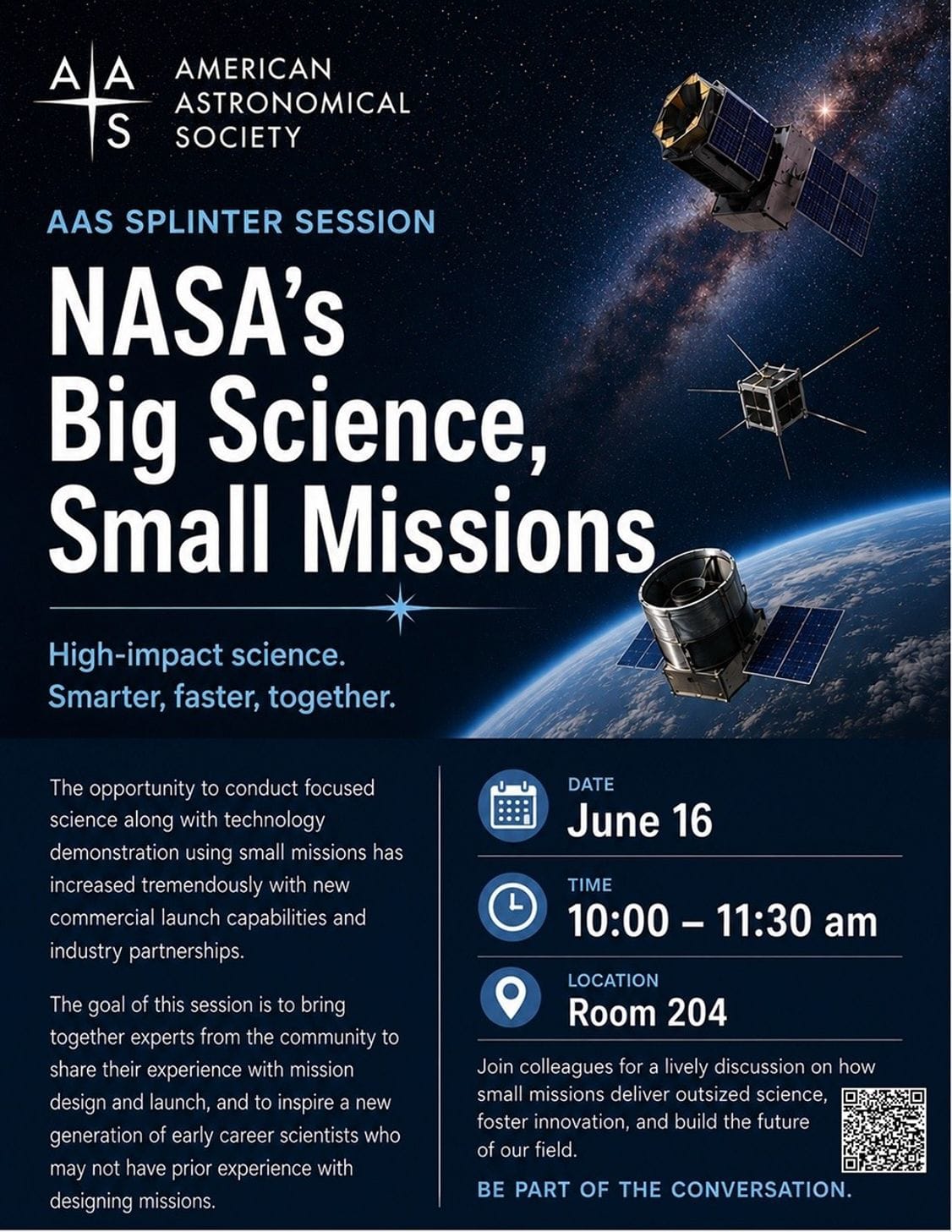 NASA’s Big Science, Small Missions at AAS — NASA Science