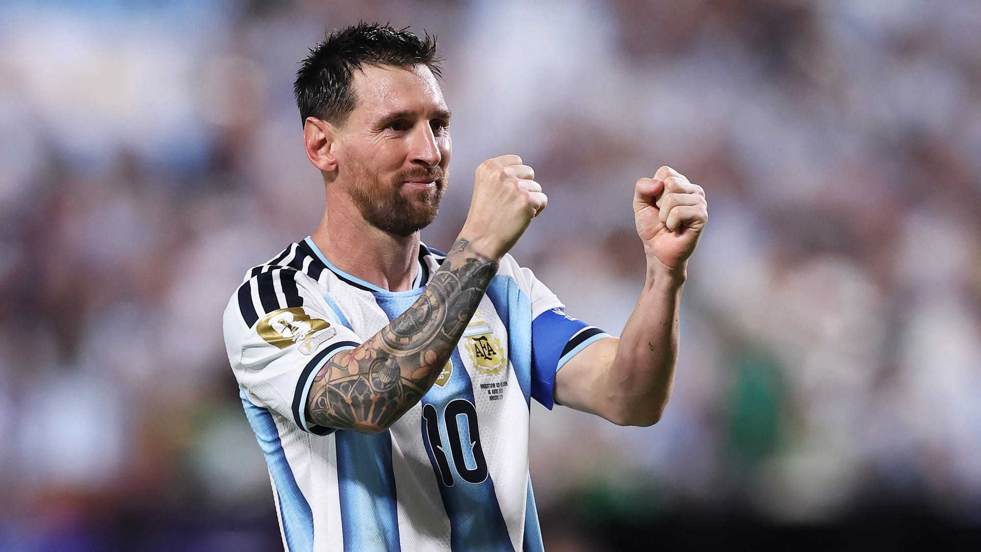 Messi explains why he cried after Algeria hat-trick — Goal