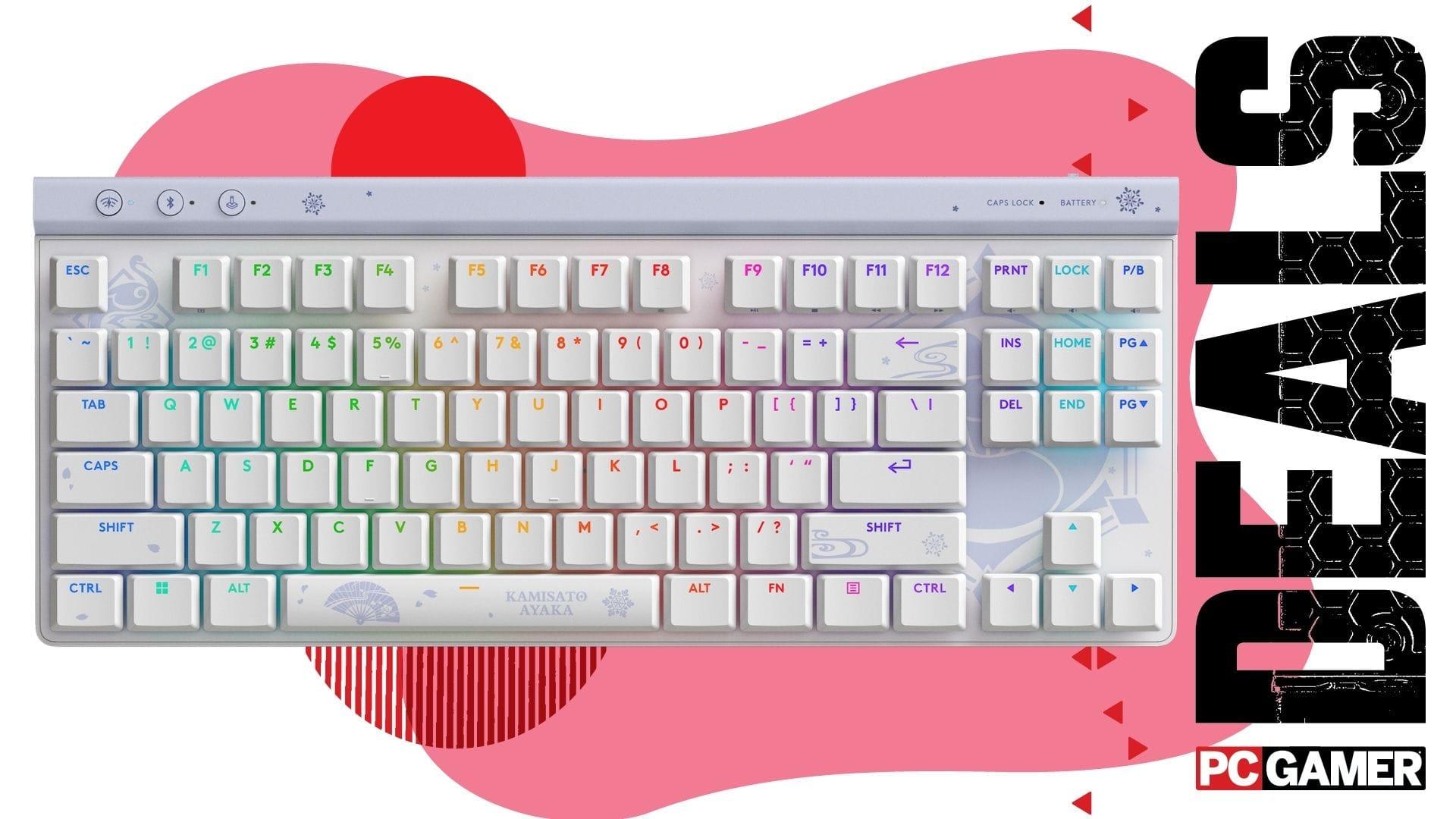 Logitech's Genshin-themed TKL keyboard drops 56% to $70 — Pcgamer