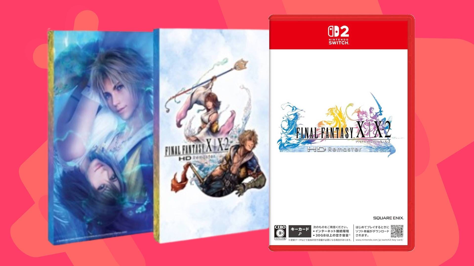 Switch 2 Final Fantasy X/X-2 HD gets limited 25th-anniversary slipcover — Gamesradar