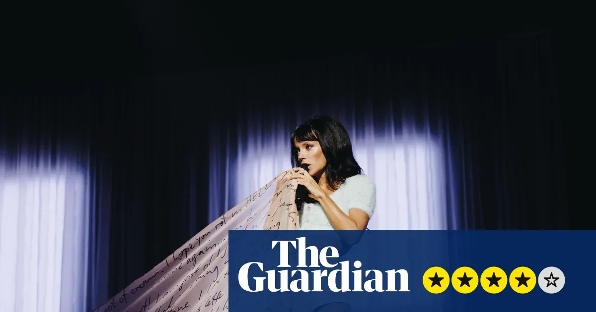Lily Allen review: West End Girl evokes marital collapse at arena scale — Culture | The Guardian