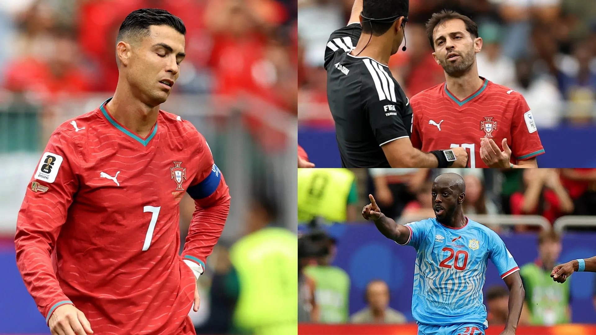 Portugal held 1-1 by DR Congo as Ronaldo and Silva struggle — Goal