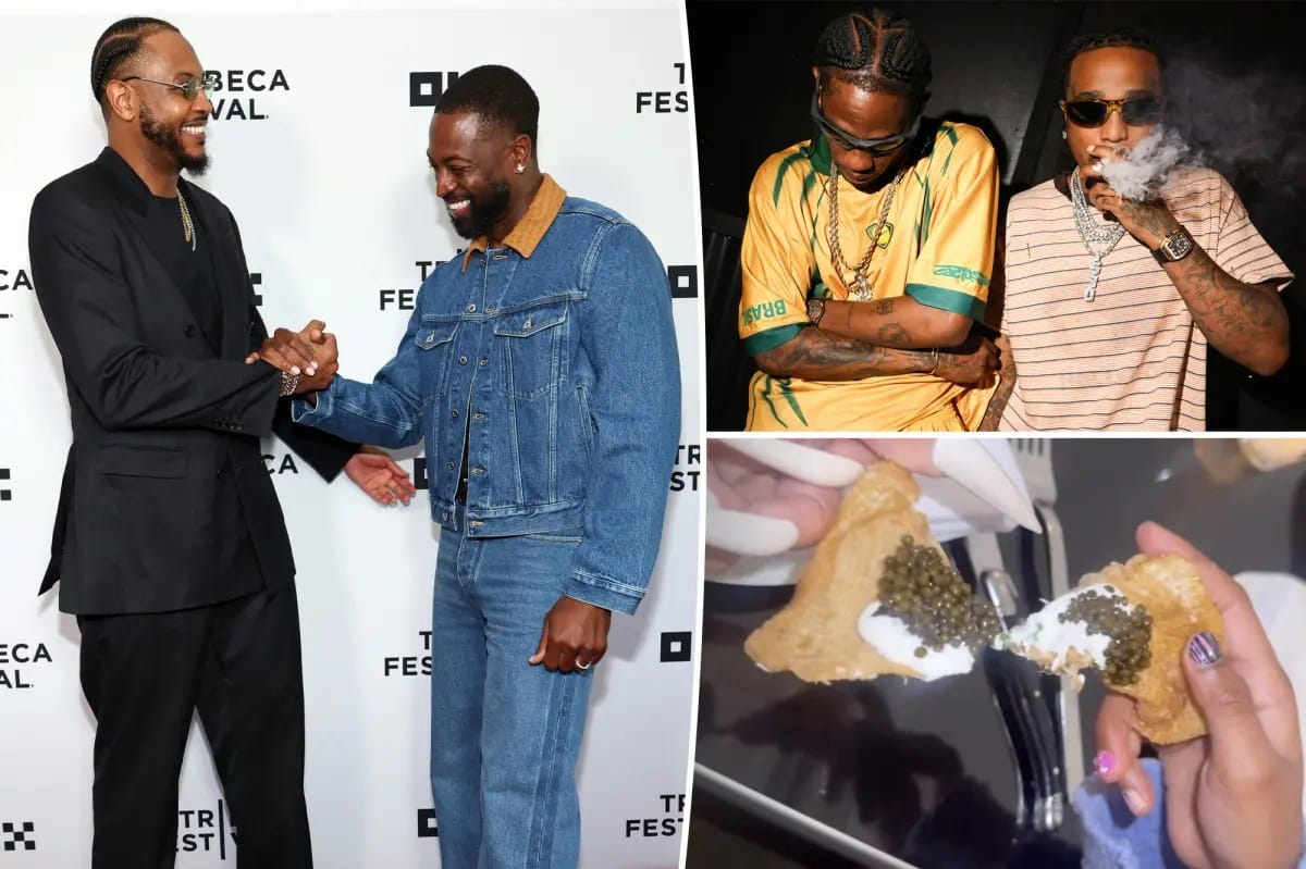 Travis Scott parties at Pacha; Cardi B dines on chicken skin and caviar — Pagesix