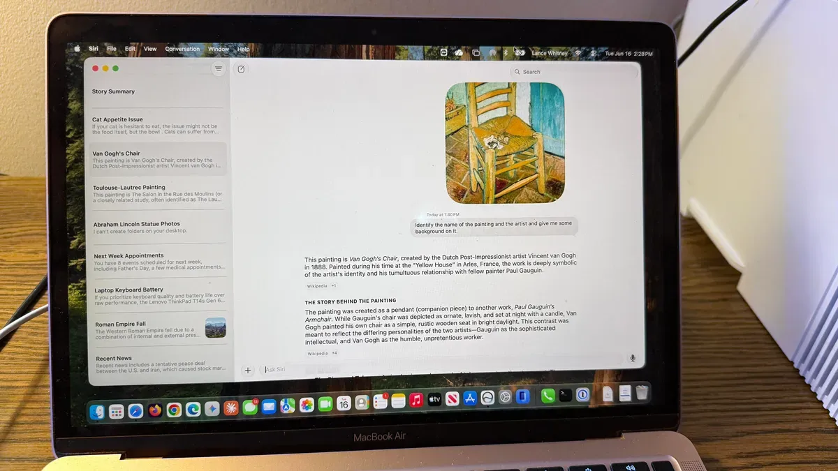 Testing Siri AI on macOS 27: how it performed — Latest news
