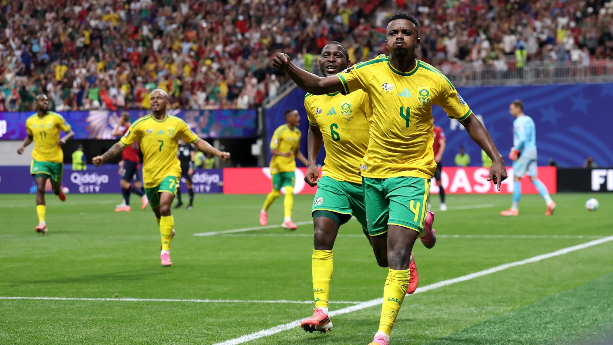 Mokoena penalty keeps South Africa alive with 1-1 draw against Czechia — Goal