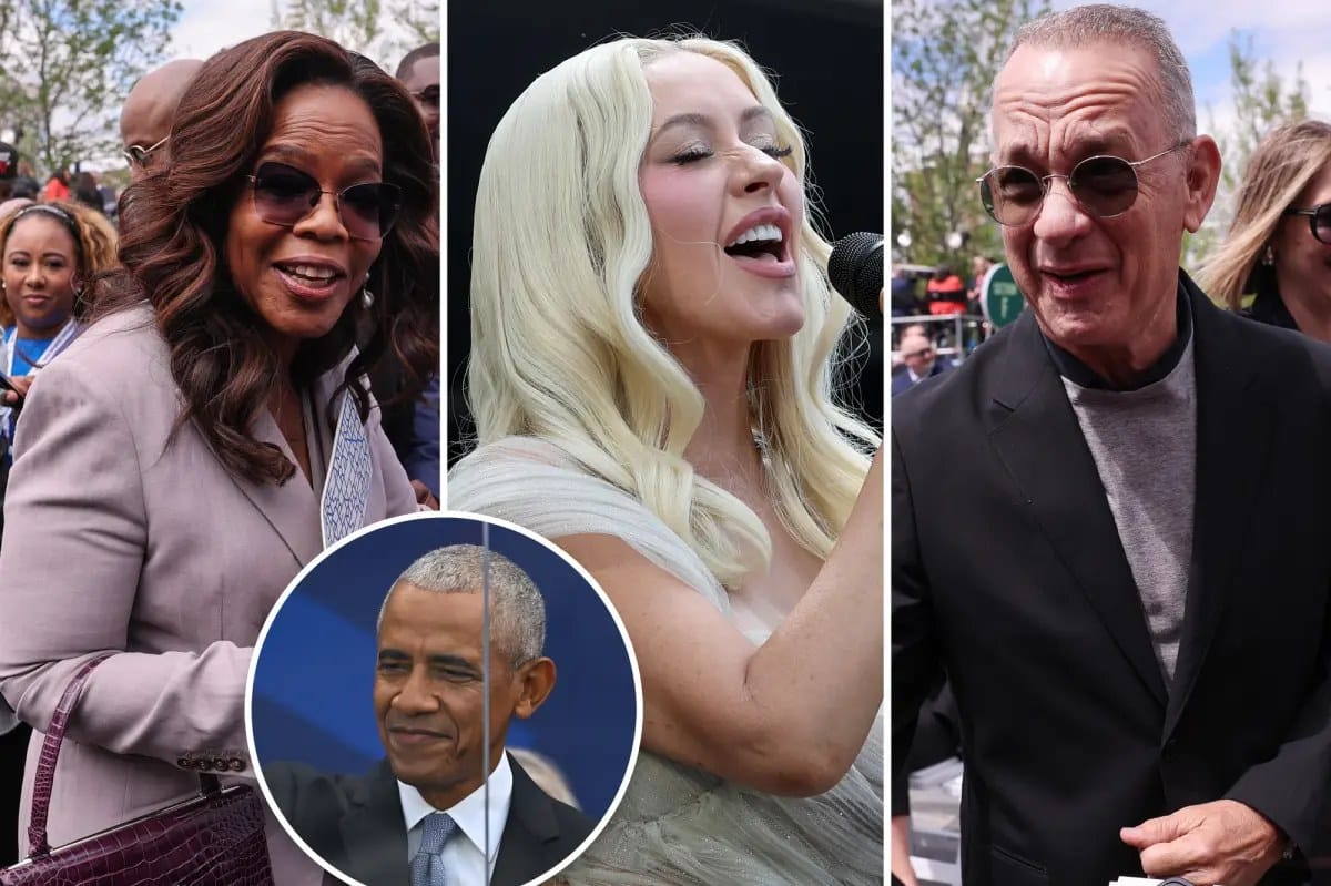 Star-studded turnout for Obama's Presidential Center opening — Pagesix