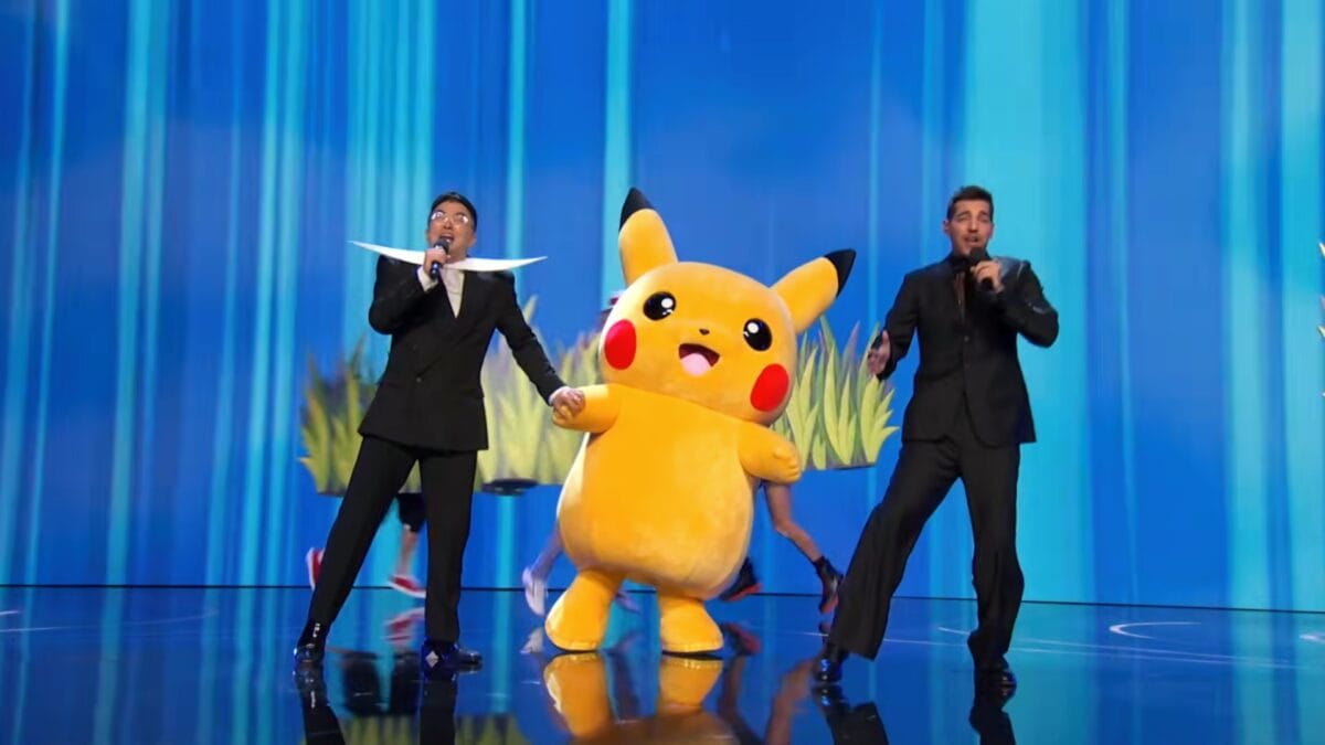 Pikachu Joins Las Culturistas' Campy Culture Awards Performance — Kotaku