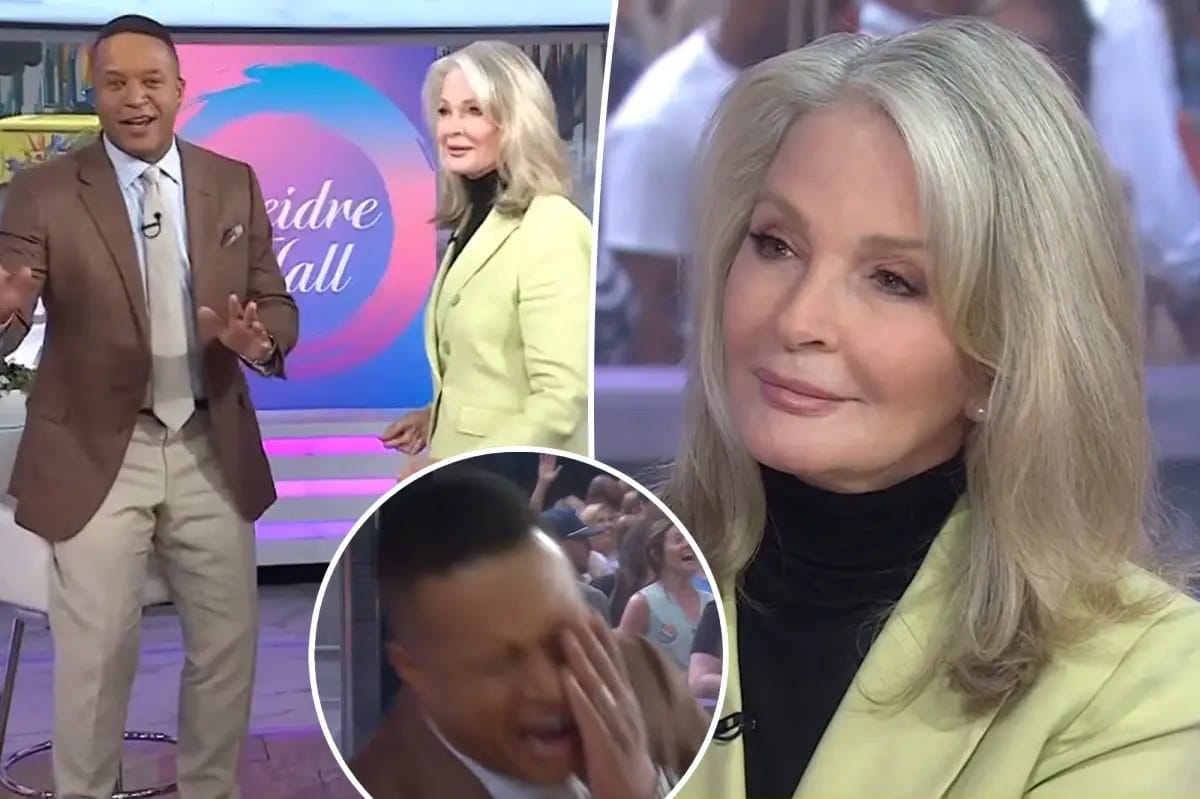 Deidre Hall playfully slaps Craig Melvin on Today — Pagesix