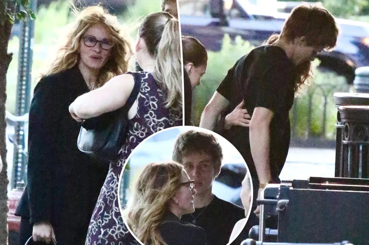 Julia Roberts' 19-year-old son towers over her in NYC — Pagesix