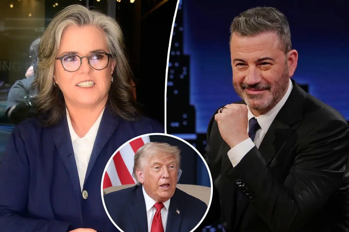 Jimmy Kimmel taps Rosie O'Donnell as guest host during two-month sabbatical — Pagesix