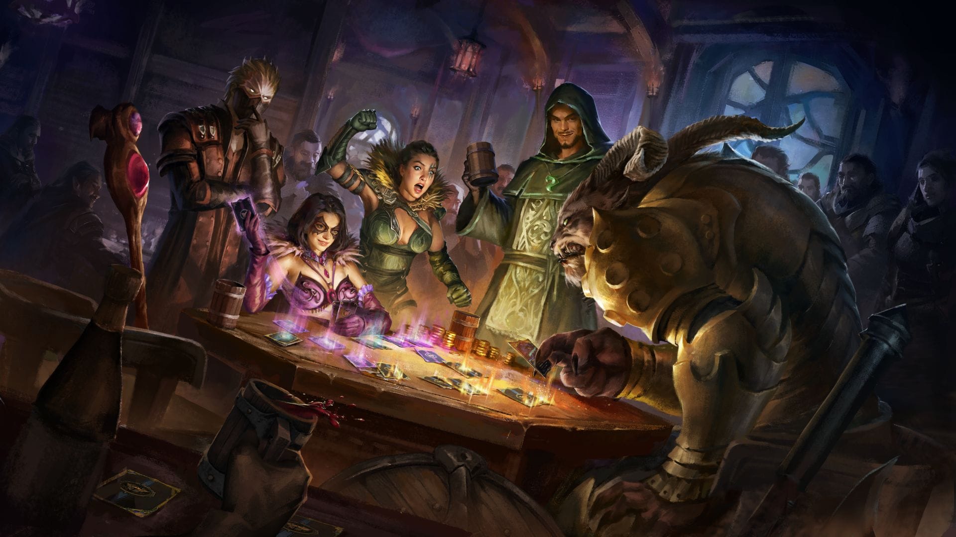 ArenaNet announces Mistbound, an official Guild Wars card game — Pcgamer