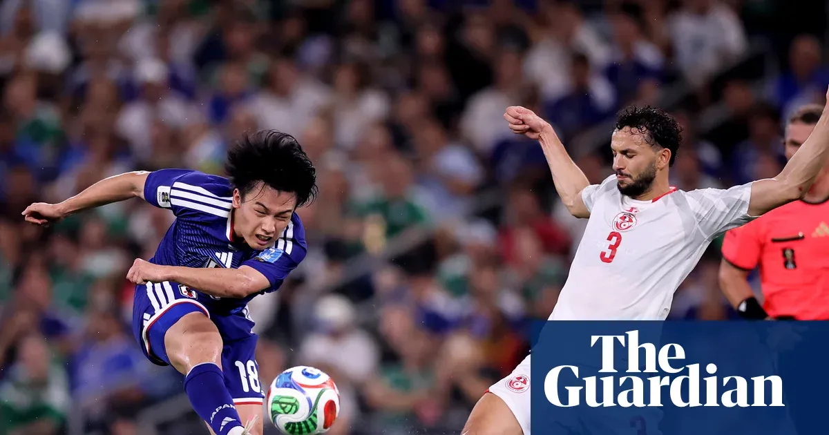 Ueda inspires Japan to eliminate Tunisia in 1,000th World Cup match — Football | The Guardian
