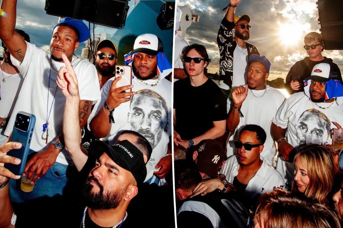 Knicks continue celebration at Montauk Surf Lodge — Pagesix