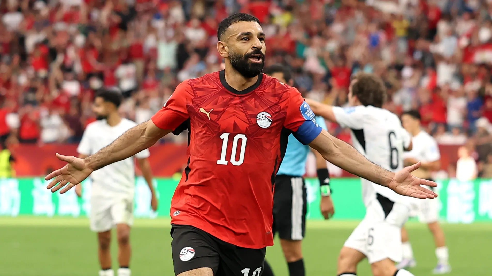 'It's a great vibe' - Salah after Egypt's first World Cup win — Goal