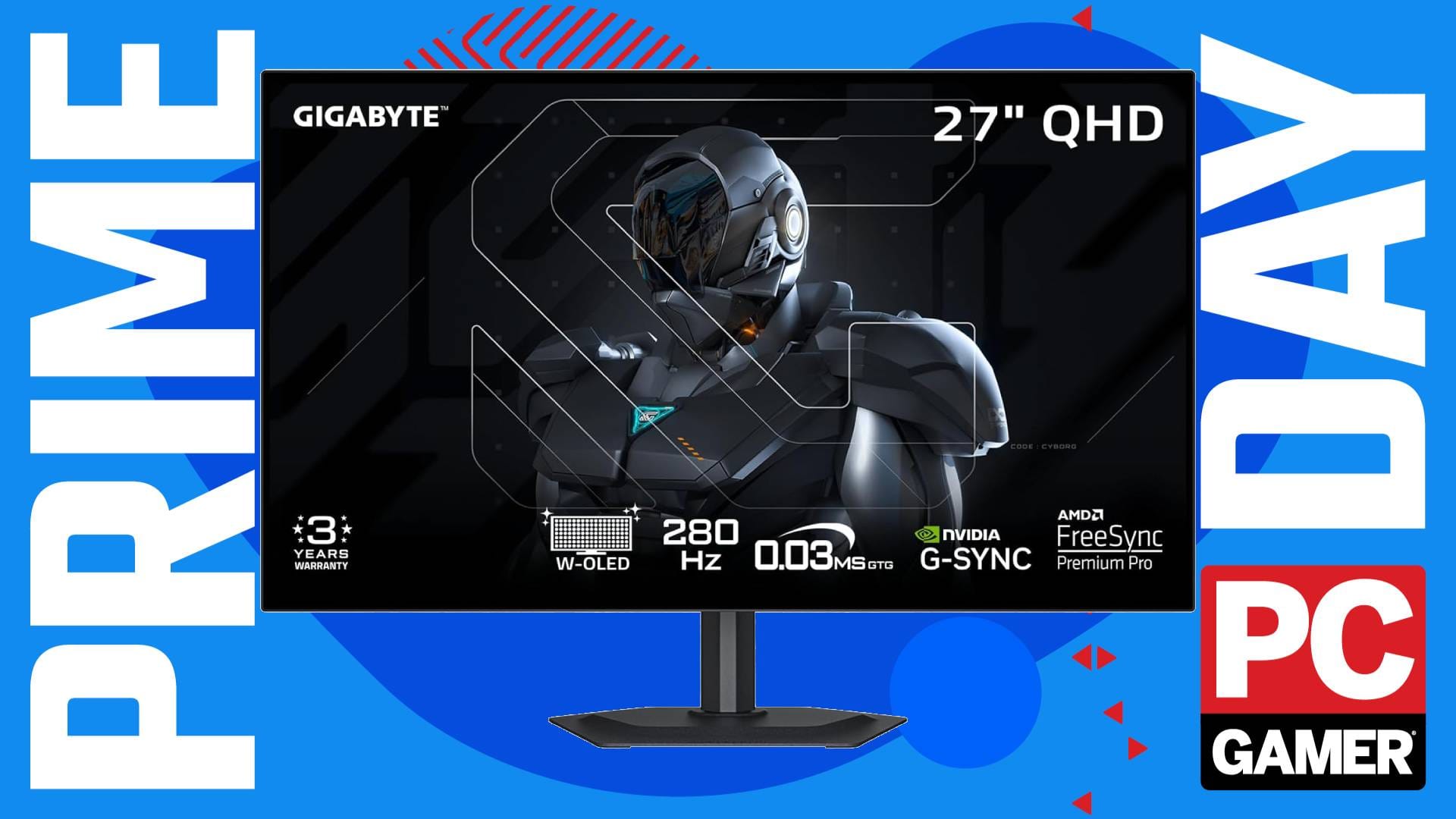 Gigabyte MO27Q28GR OLED monitor gets $120 discount before Prime Day — Pcgamer