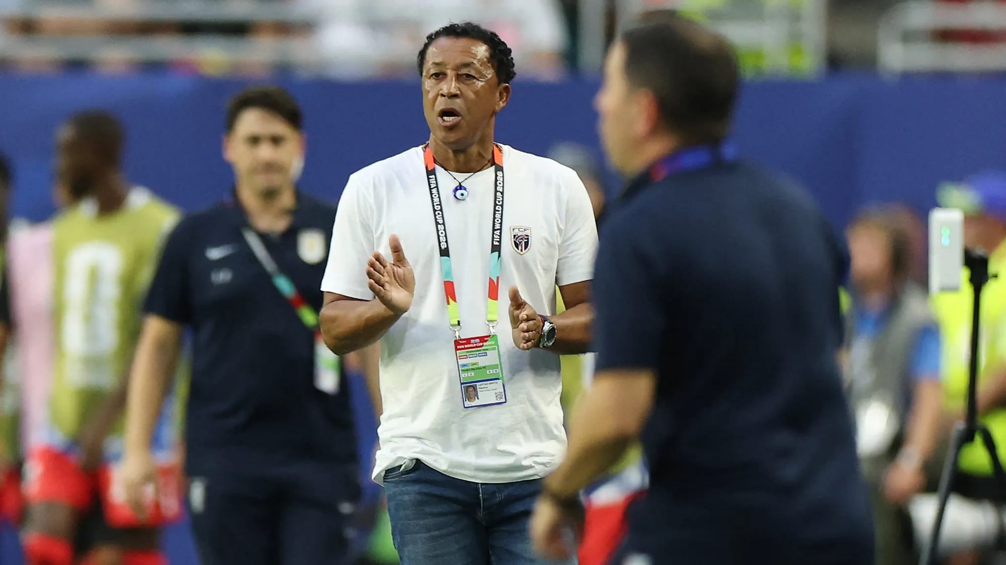 Cape Verde boss 'upset' after cramp incident in draw with Uruguay — Goal