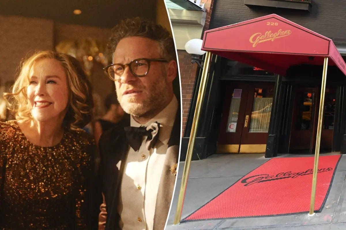 'The Studio' filmed a Season 2 scene in NYC referencing Catherine O'Hara's death — Pagesix