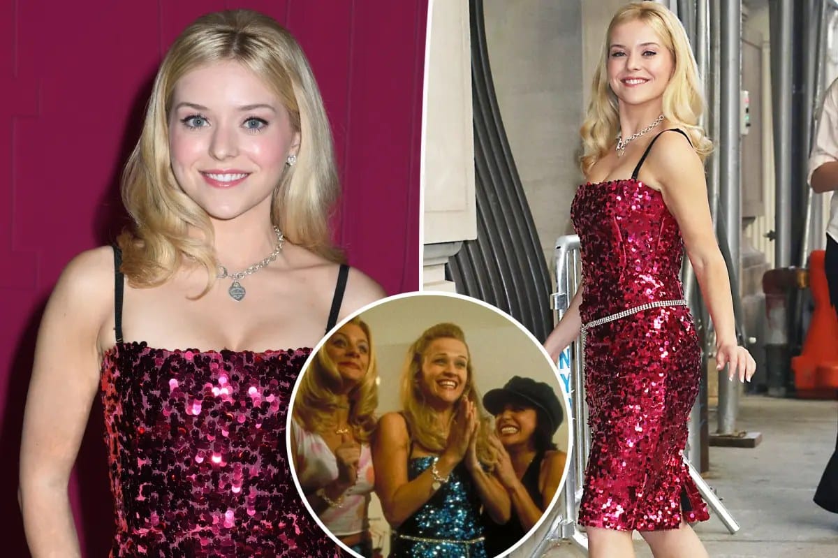 Lexi Minetree channels Elle Woods in pink sequined Dolce & Gabbana — Pagesix