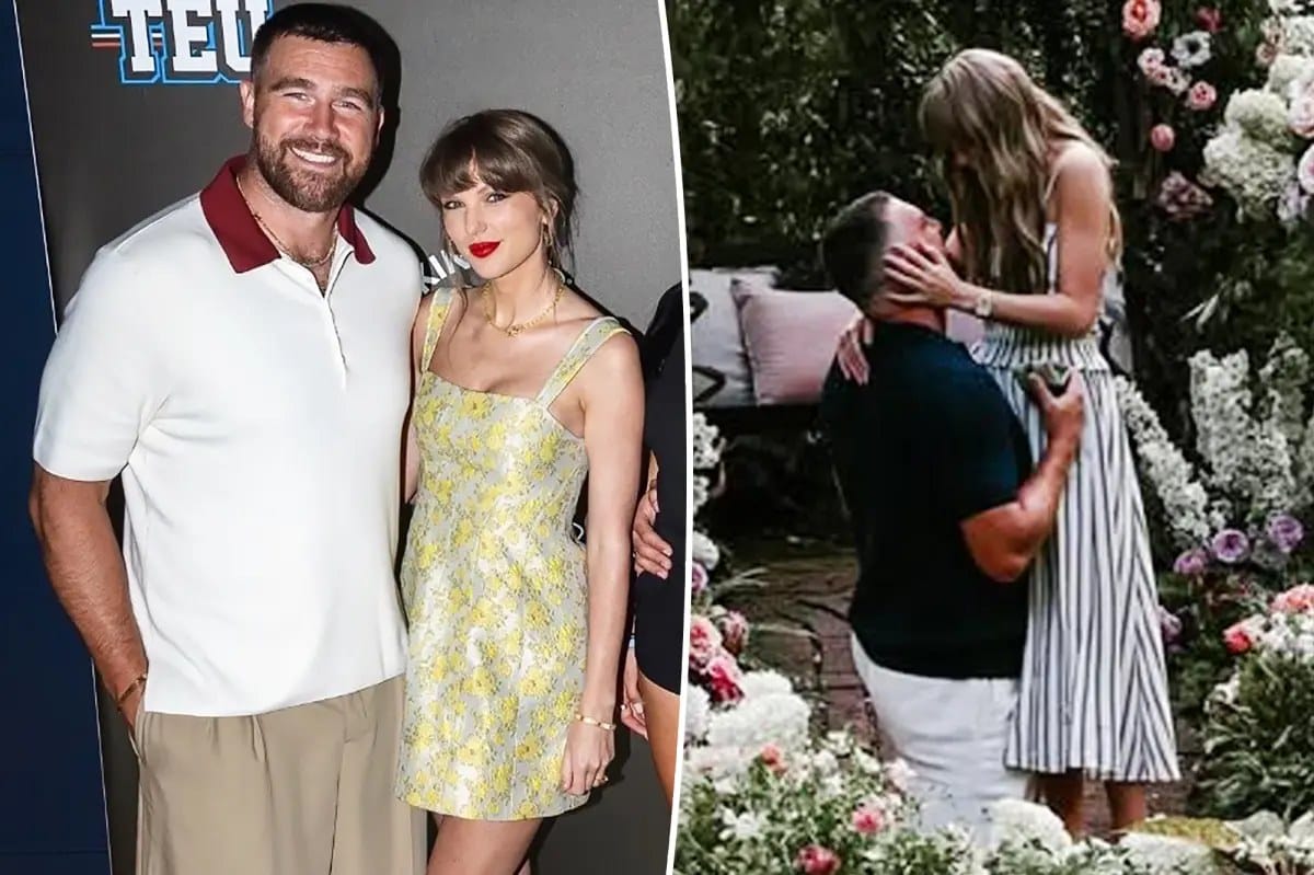 Taylor Swift joins Travis Kelce at Tight End University welcome party — Pagesix