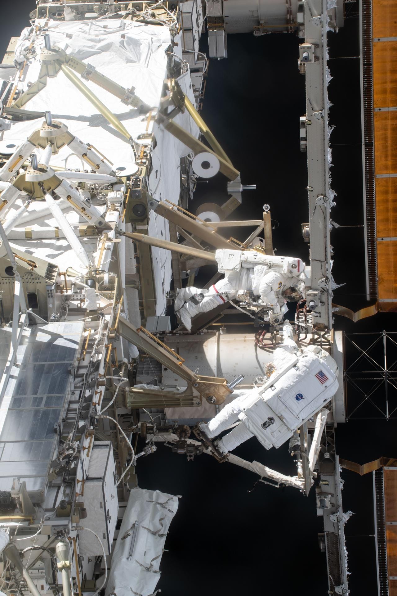 NASA Announces Spacewalkers for Robotic Arm Repair Work — NASA Science