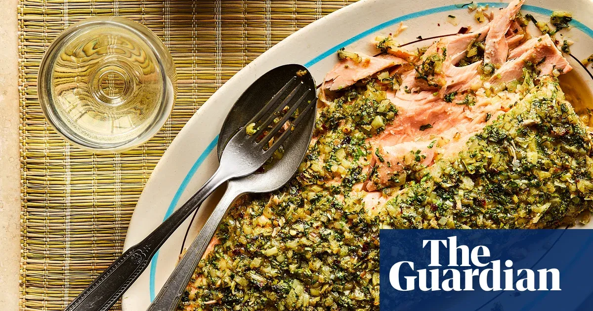 Sami Tamimi’s chermoula fish with olive salsa and batata harra — Lifestyle | The Guardian