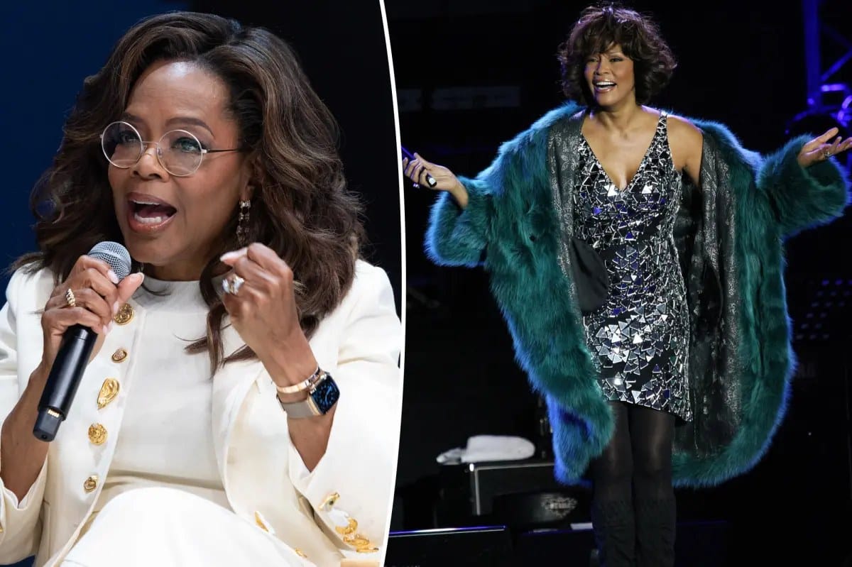Oprah reveals secret Whitney Houston stage fall she fought to keep hidden — Pagesix