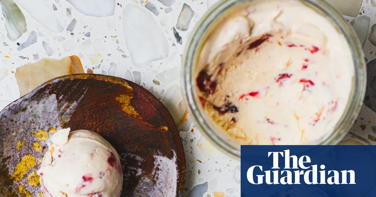 No-churn roast strawberry ice-cream — Lifestyle | The Guardian