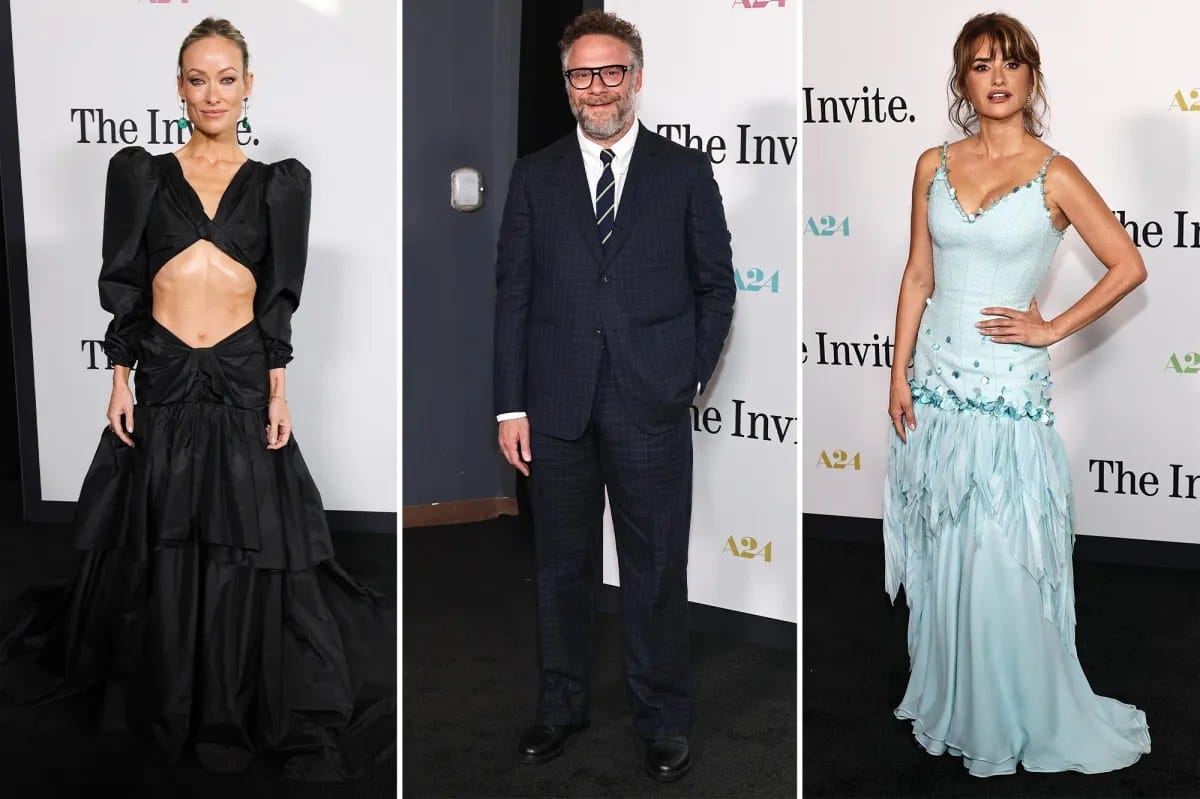 The Invite premiere red carpet: Seth Rogen, Olivia Wilde, Penélope Cruz — Pagesix