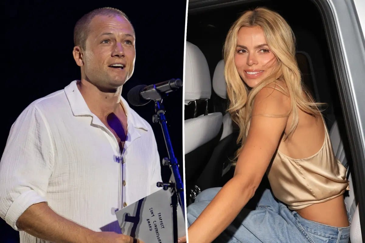 Brooks Nader says she and Taron Egerton were 'never' dating — Pagesix