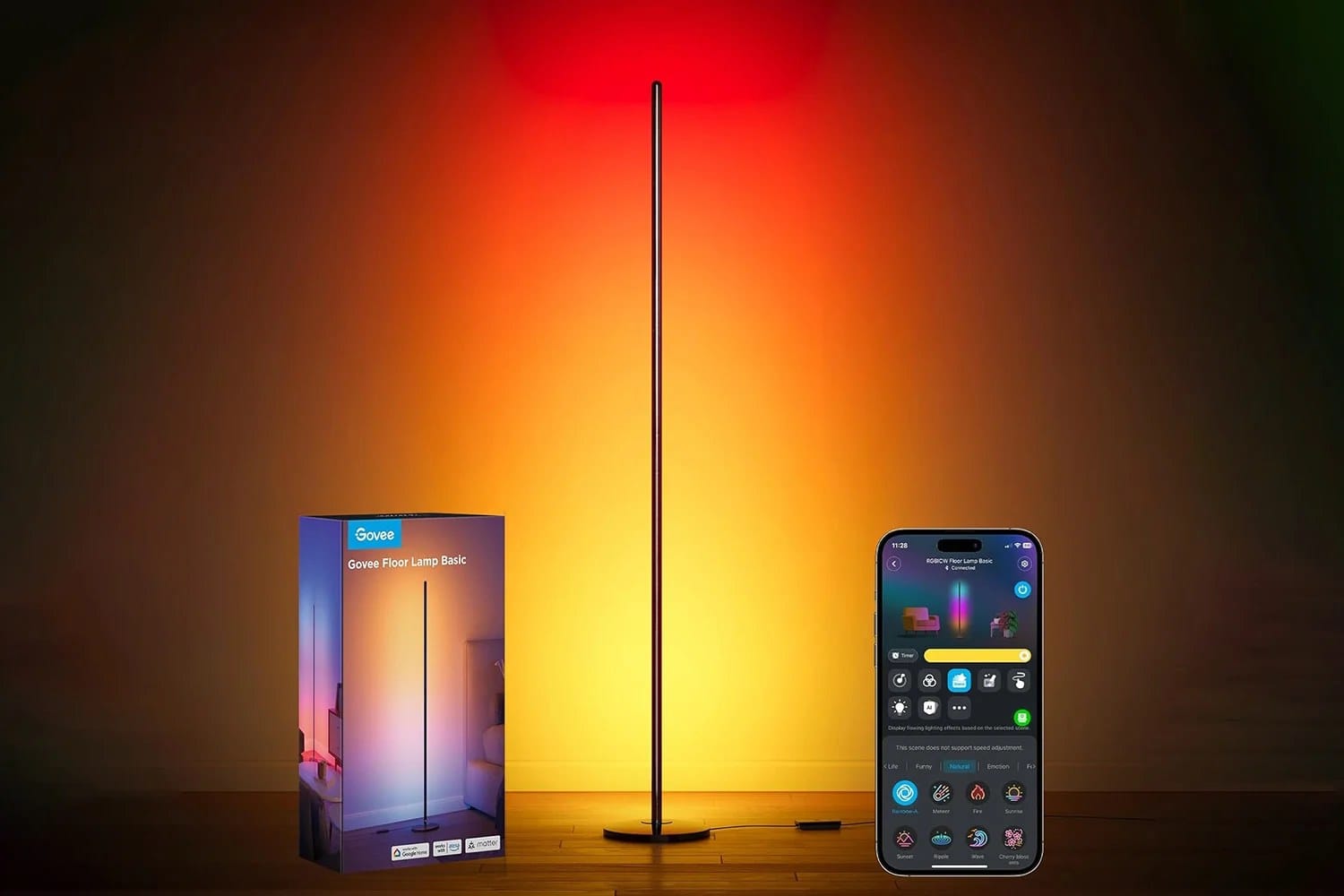 Govee RGBIC Floor Lamp 40% Off: 16 Million Colors, Alexa and Google Ready — Kotaku