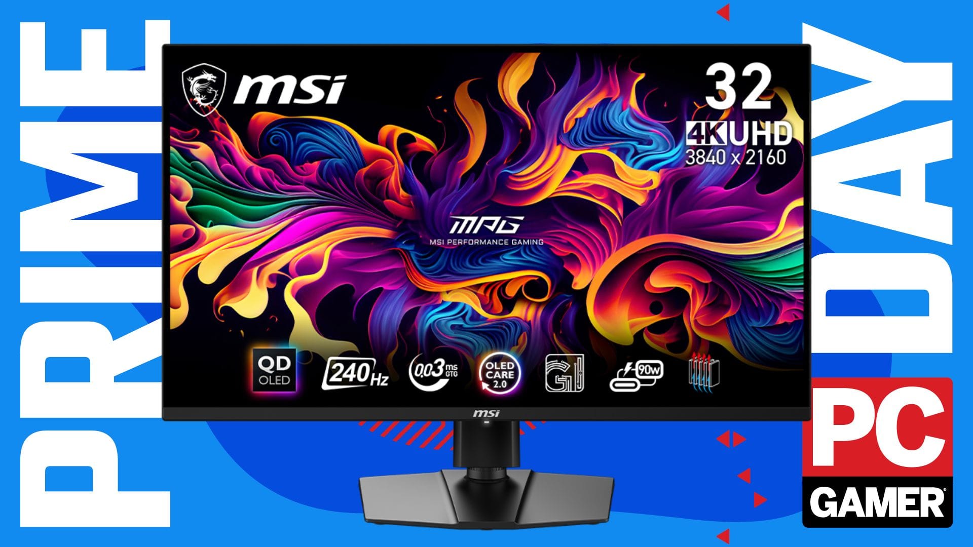 MSI MPG 321URX QD-OLED 4K monitor down to $745 — Pcgamer
