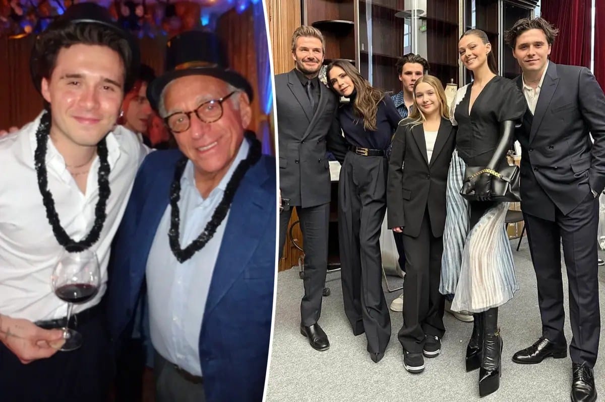 Brooklyn Beckham praises father-in-law amid family rift — Pagesix