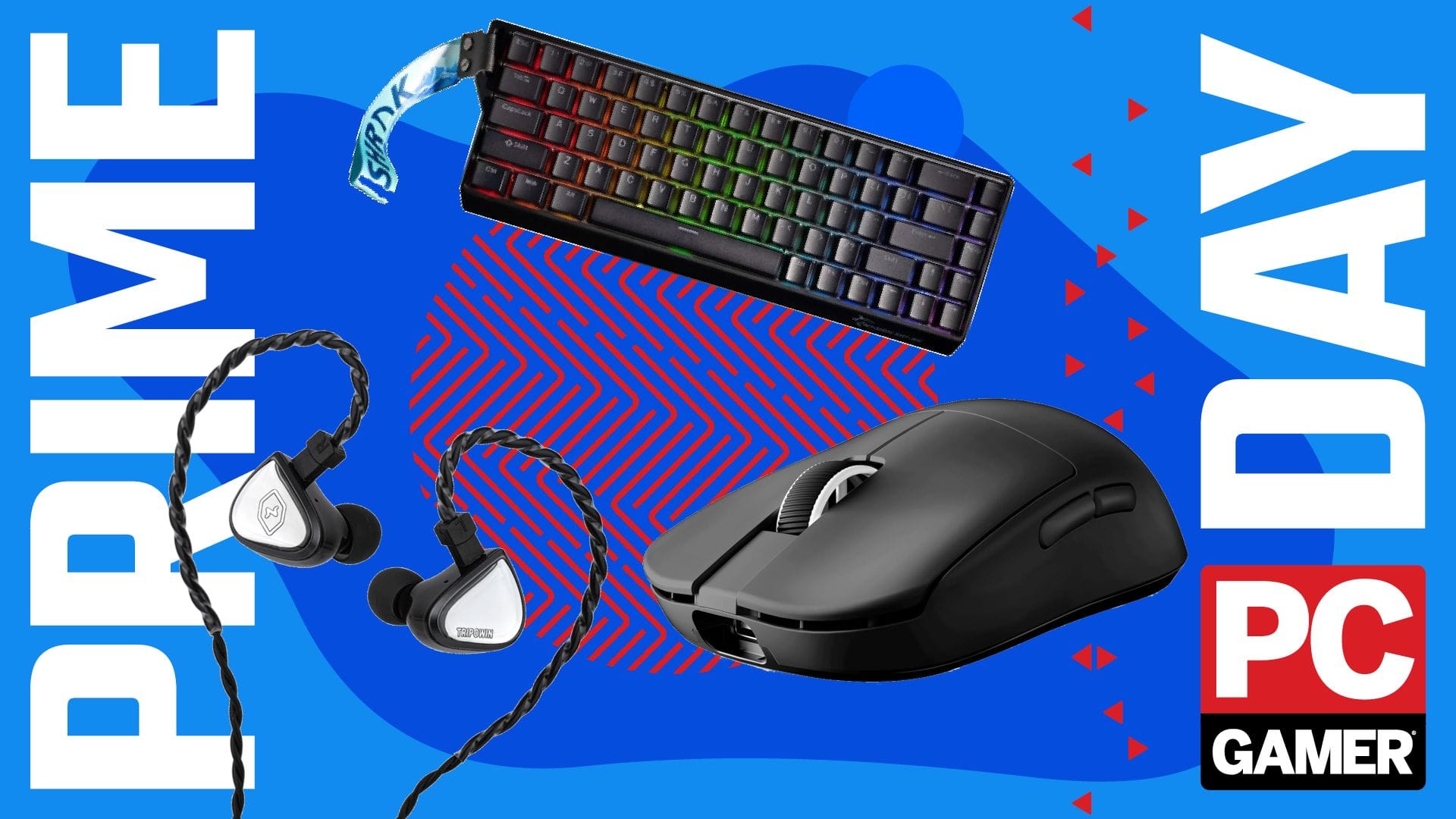 Around $100 on Prime Day: a mouse, keyboard and earbuds for competitive gaming — Pcgamer