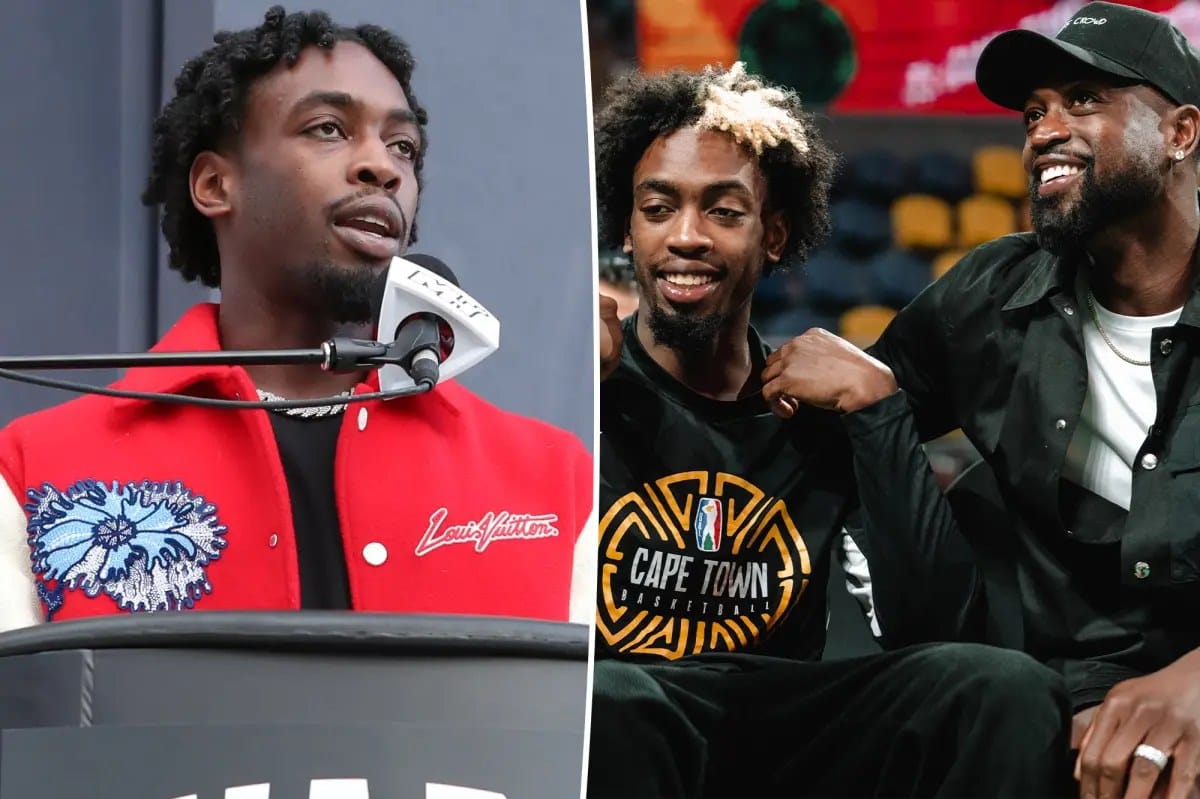 Dwyane Wade's son Zaire arrested on suspicion of felony domestic violence — Pagesix
